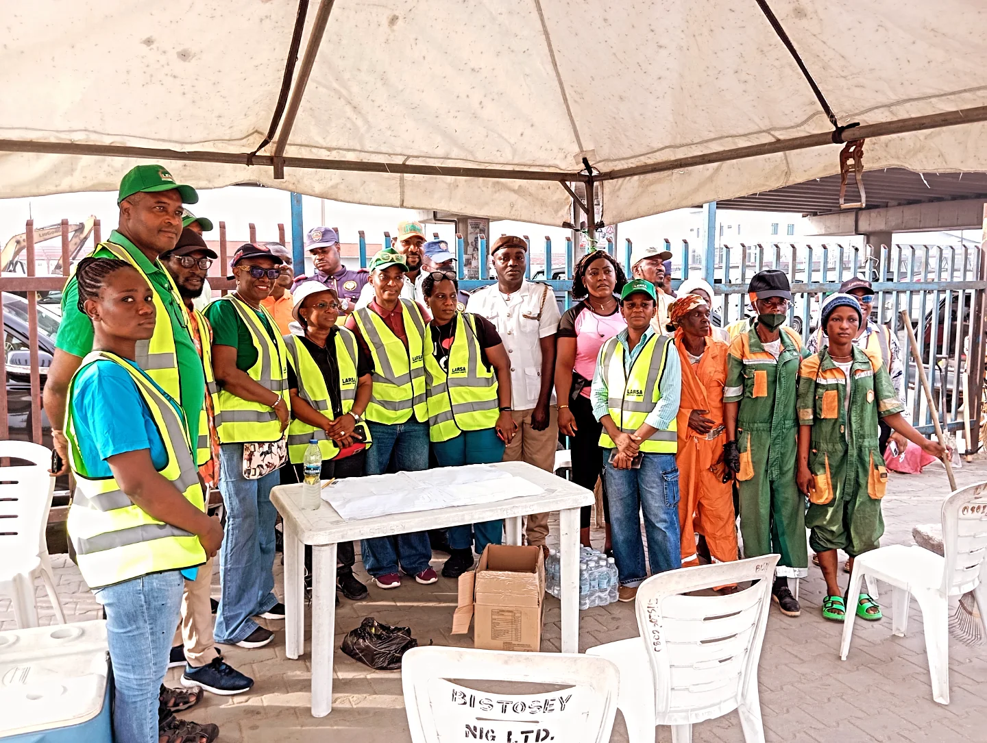 LERSA, LAWMA, and Eti-Osa East LCDA Embark on Cleanliness and Sensitisation Exercise